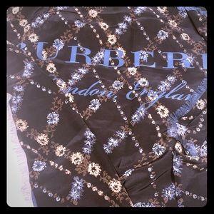 BURBERRY silk scarf!!